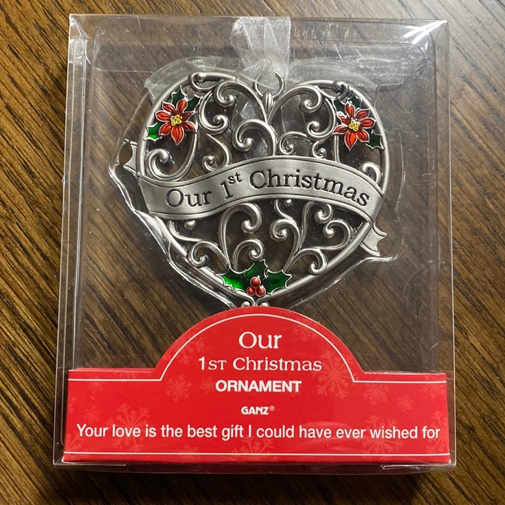 Our 1st Christmas Ornament by Ganz